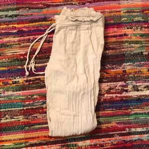 Roxy linen pants